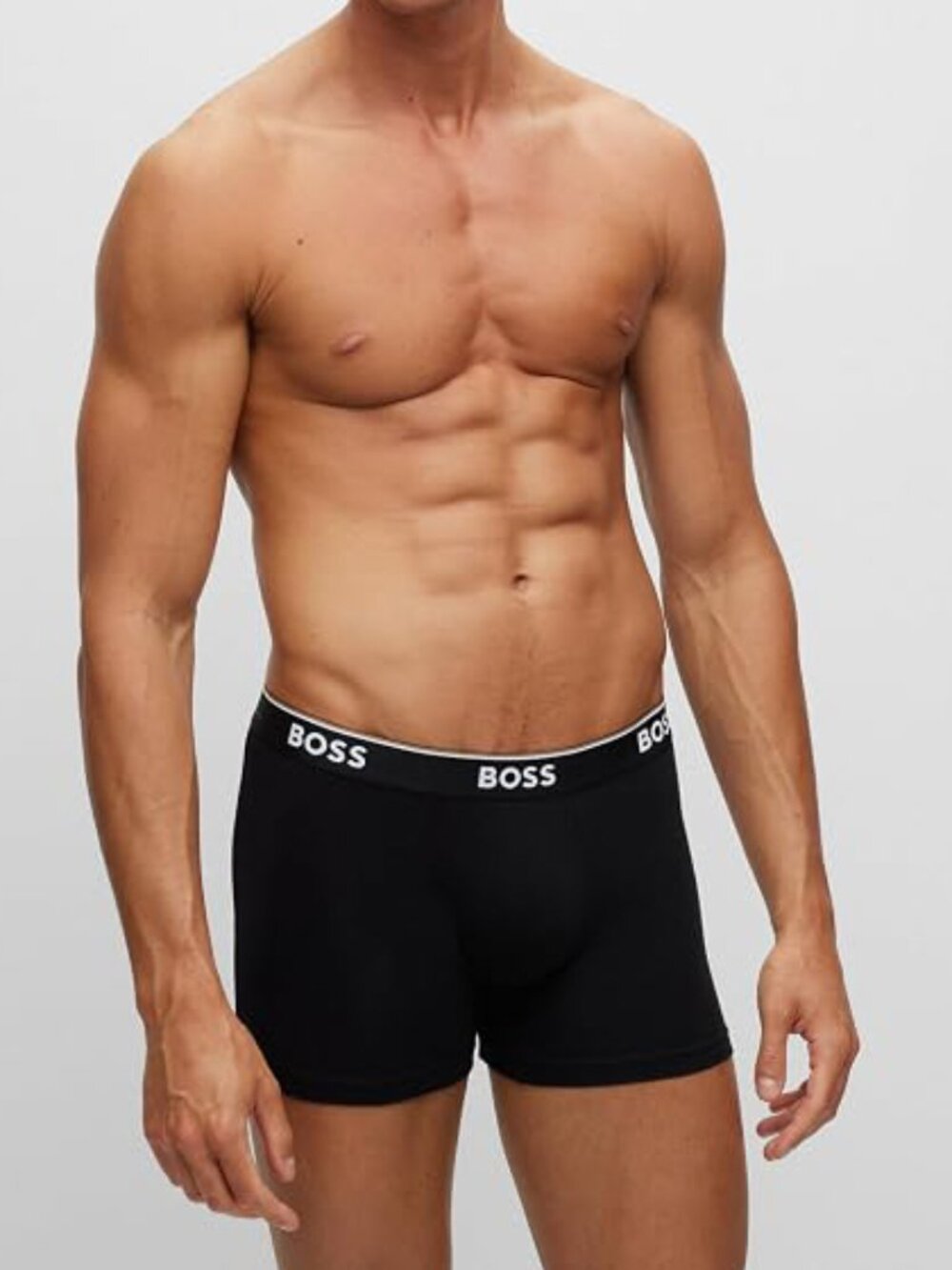 NIB, BOSS Power Cotton Blend Trunks, Pack of 3, Medium